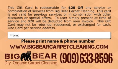 carpet cleaning services coupon